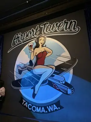 Airport Tavern mural in Tacoma, WA